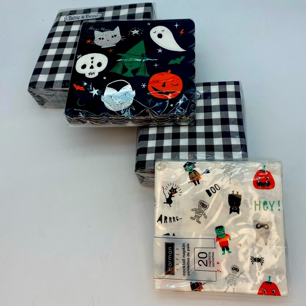 Halloween a napkin Set